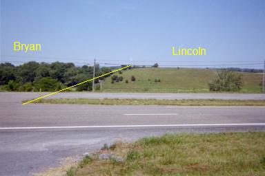 Bryan Land from Jacob Lincoln's house in Rockingham County, Virginia