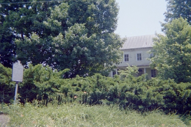 Jacob Lincoln house on Linville Creek in Rockingham County, Virginia