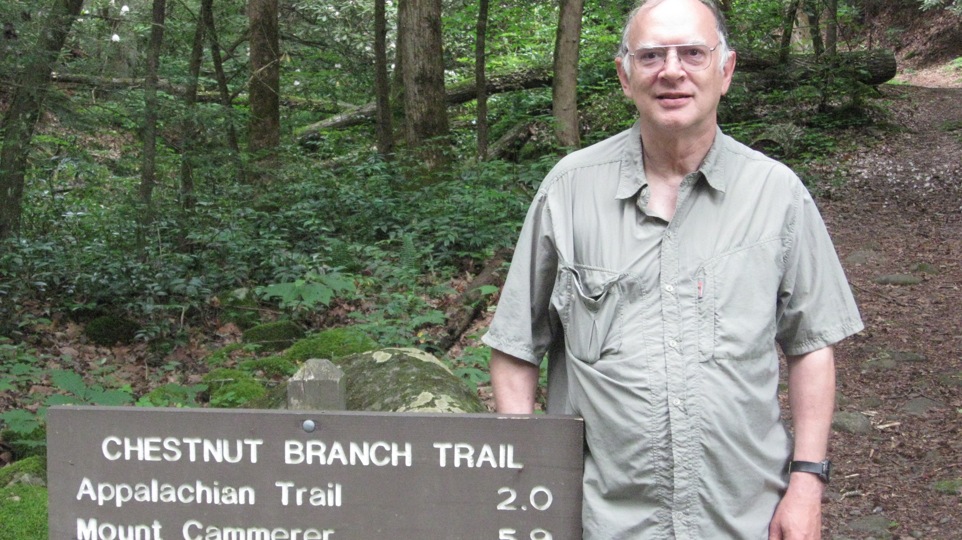 Chestnut Branch Trailhead and me