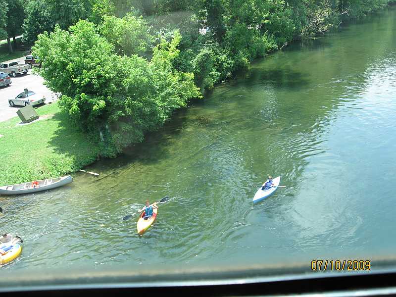 Hiwassee River Excursion Train, from the bridge a second time