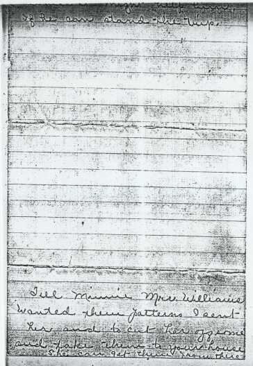 image of page 3 of Ruby Cox Bryan letter