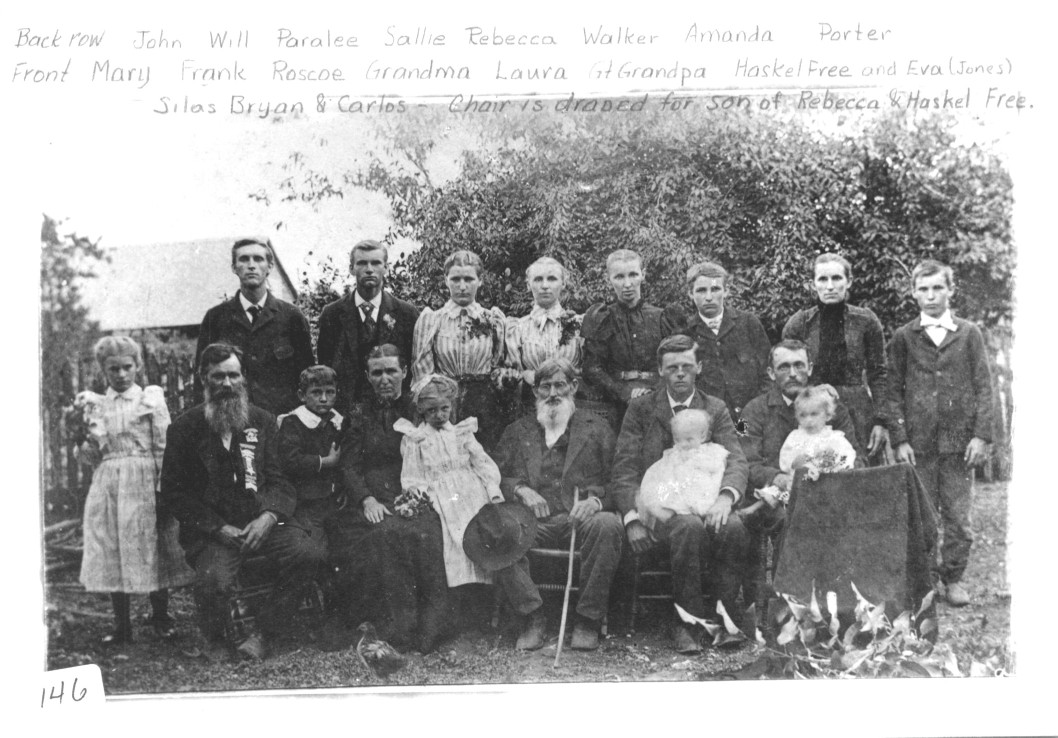 Slaton family funeral photograph 1897