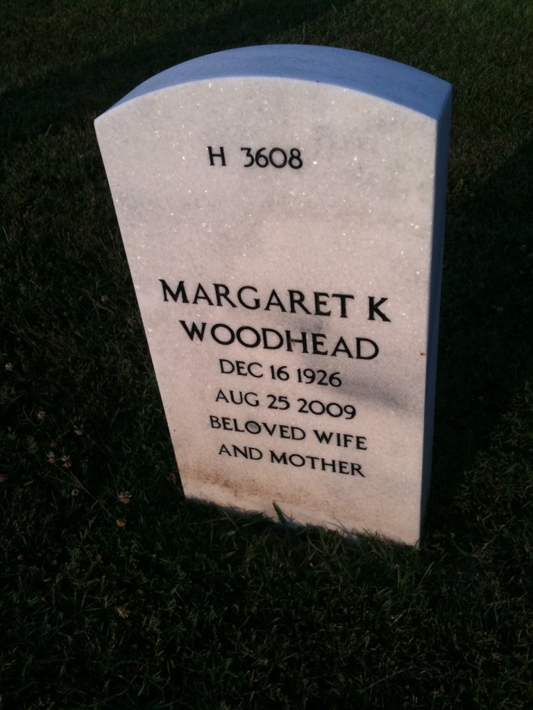 Margaret Kathryn Erb tombstone