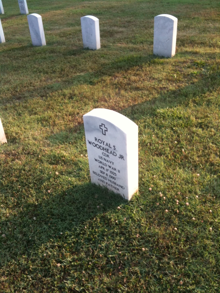 Royal Spencer Woodhead Jr. tombstone