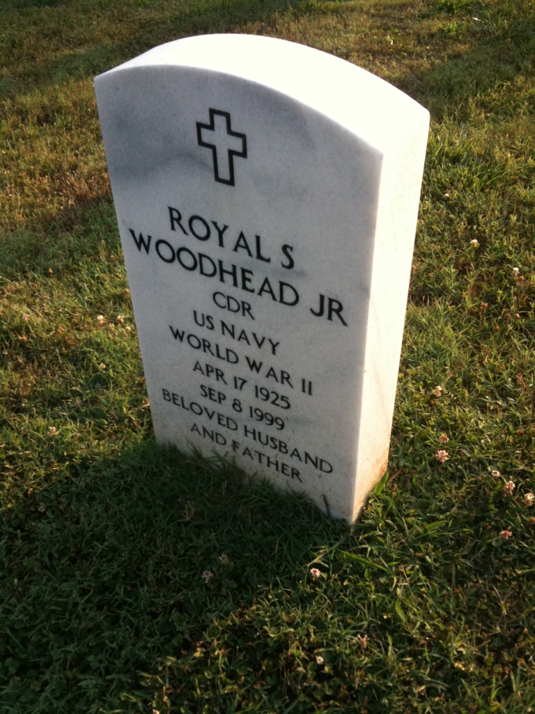 Royal Spencer Woodhead Jr. tombstone