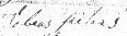 Signature of Tobias Peters Sr.